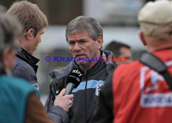 2. Bundesliga SV Sandhausen - TSV 1860 München Hardtwaldstadion Sandhausen 01.03.2014 (© Kraichgausport / Loerz)